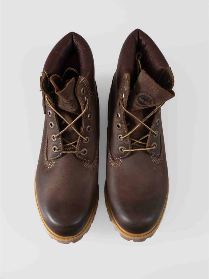 Timberland Waterdichte Leren Laarzen Brown Heren