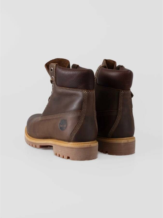 Timberland Waterdichte Leren Laarzen Brown Heren