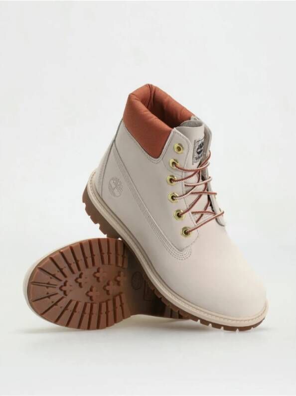 Timberland Waterdichte Leren Laarzen Klassieke Stijl Pink Dames