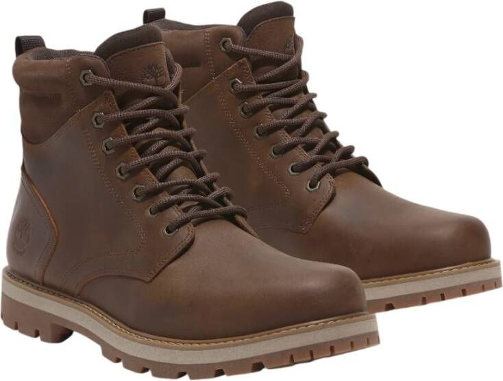 Timberland Waterdichte Mid Lace-Up Laarzen Roest Brown Heren