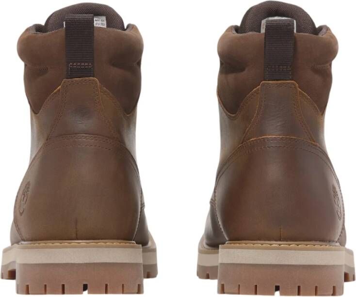 Timberland Waterdichte Mid Lace-Up Laarzen Roest Brown Heren