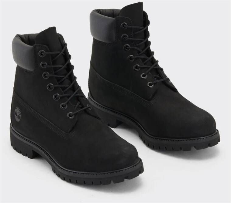 Timberland Waterdichte Premium Veterschoen Zwart Black Heren