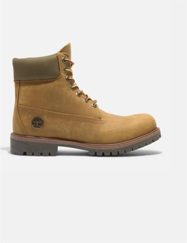 Timberland Waterdichte Veterschoen voor Avonturen Brown Heren