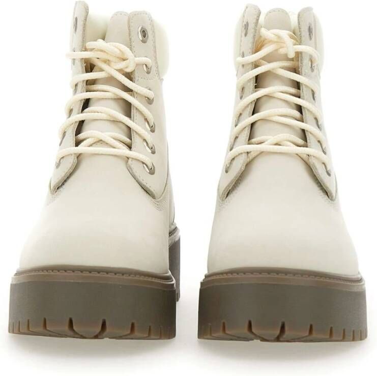 Timberland Witte Stone Street Laarzen White Dames