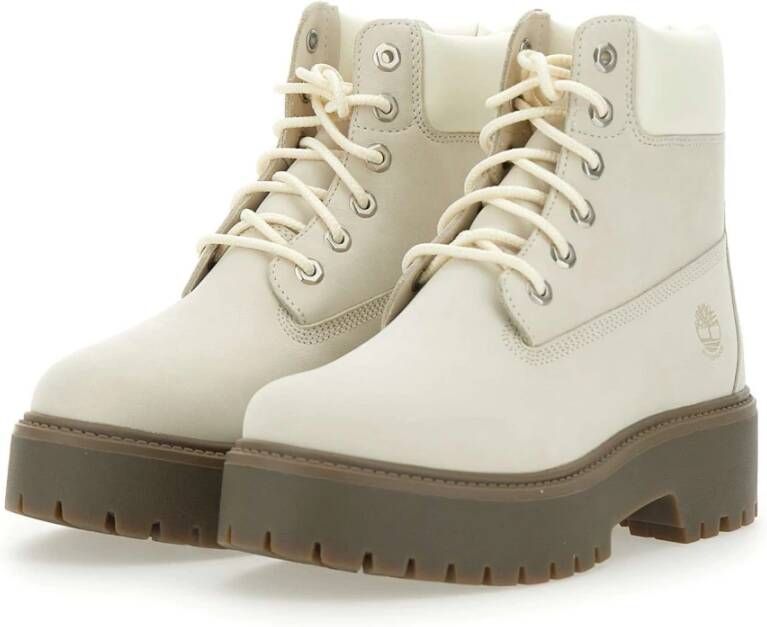 Timberland Witte Stone Street Laarzen White Dames