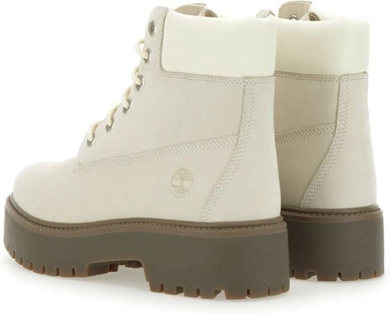 Timberland Witte Stone Street Laarzen White Dames