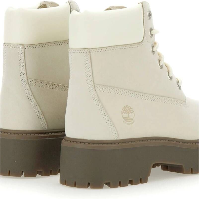 Timberland Witte Stone Street Laarzen White Dames