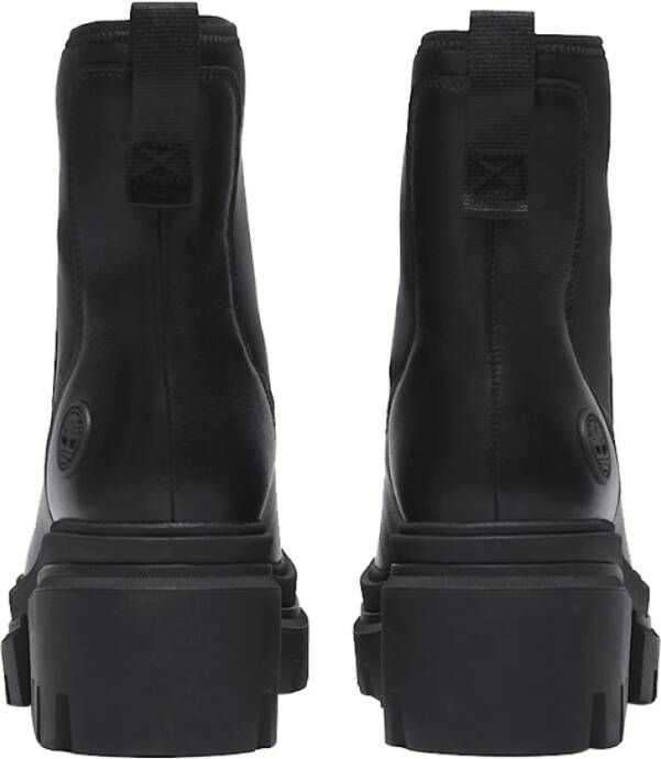 Timberland Zwarte Bikerlaarzen Black Dames