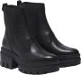 Timberland Everleigh Chelsea Zwarte Leren Enkellaars Black Dames - Thumbnail 6