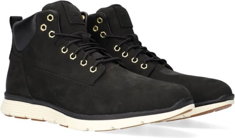 Timberland Zwarte Chukka Boots met SensorFlex-zool Black Heren