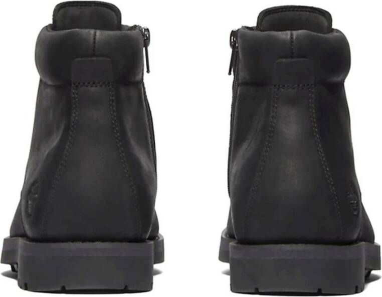 Timberland Zwarte enkellaarzen voor mannen Black Heren