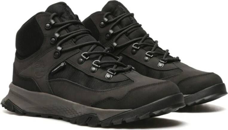 Timberland Zwarte enkellaarzen voor mannen Black Heren