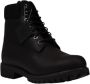 Timberland Zwarte Leren Herenlaarzen met Rubberen Zool Black Heren - Thumbnail 2