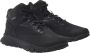 Timberland Zwarte Lincoln Mid Wandelsneakers Black Heren - Thumbnail 2