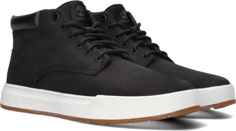 Timberland Zwarte Maple Grove Mid Lace Up Sneakers Black Heren