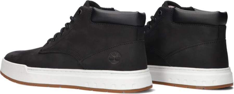 Timberland Zwarte Maple Grove Mid Lace Up Sneakers Black Heren