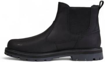 Timberland Zwarte Nubuck Leren Laarzen Black Heren