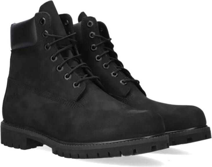 Timberland Zwarte Premium Boot Heren 6Inch Black Heren