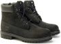 Timberland Zwarte Premium Leren Laars Black Heren - Thumbnail 2