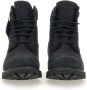 Timberland Zwarte Premium Leren Veterschoenen Black Heren - Thumbnail 12