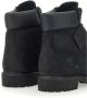 Timberland Zwarte Premium Leren Veterschoenen Black Heren - Thumbnail 8