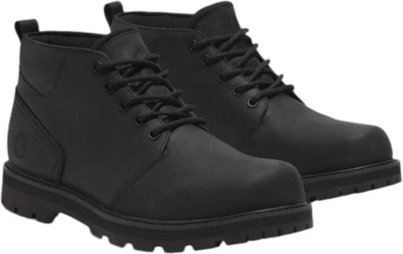 Timberland Zwarte Waterdichte Chukka Laars Black Heren