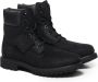 Timberland Zwarte Waterdichte Veterschoenen van Rubber Black Dames - Thumbnail 2