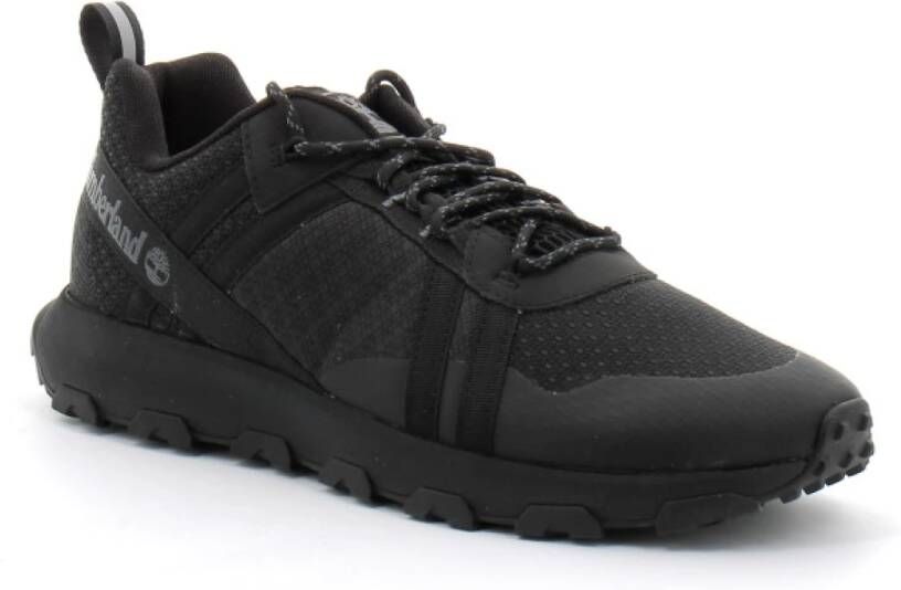 Timberland Zwarte Winsor Trail Lage Sneakers Black Heren