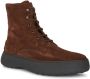 TOD'S Donkerbruine Veterschoenen met Chunky Zool Brown Heren - Thumbnail 7