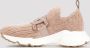 TOD'S Ballerina Knit Sneakers Beige Dames - Thumbnail 2