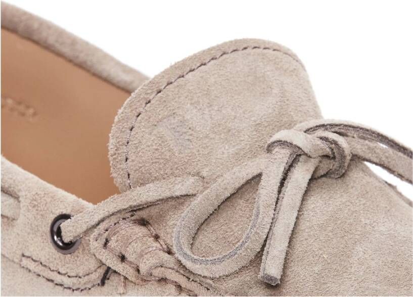 TOD'S Beige Gommino Loafers voor Heren Beige Heren