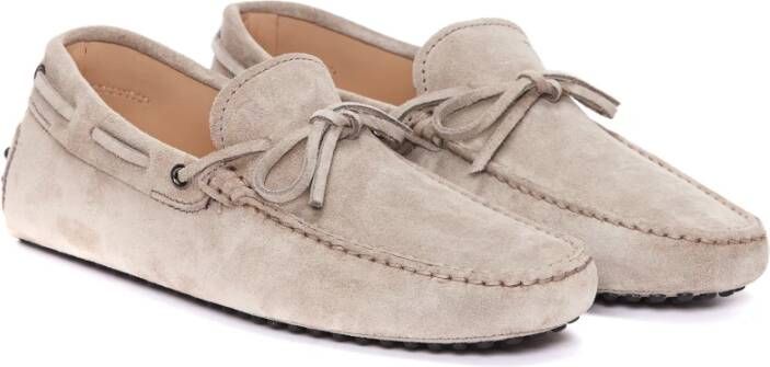 TOD'S Beige Gommino Loafers voor Heren Beige Heren