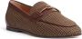 TOD'S Beige Houndstooth Loafer Schoen Brown Dames - Thumbnail 2