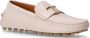 TOD'S Beige Leren Driver Loafer Schoenen Beige Dames - Thumbnail 2