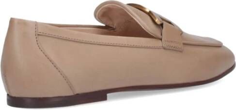 TOD'S Beige Platte Schoenen Beige Dames