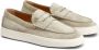 TOD'S Beige Suède Mocassin met Rubberen Zool Beige Heren - Thumbnail 2