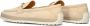 TOD'S Beige Raffia Loafer Slip-On Ronde Neus Beige Dames - Thumbnail 8