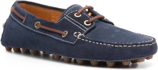 TOD'S Blauwe Loafer Schoenen Elegante Stijl Blue Dames