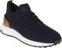 TOD'S Blauwe Platte Hardloopschoenen Blue Heren - Thumbnail 2