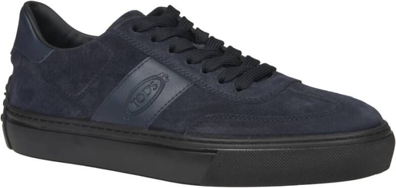 TOD'S Blauwe Sneakers Stijlvol en Blue Heren