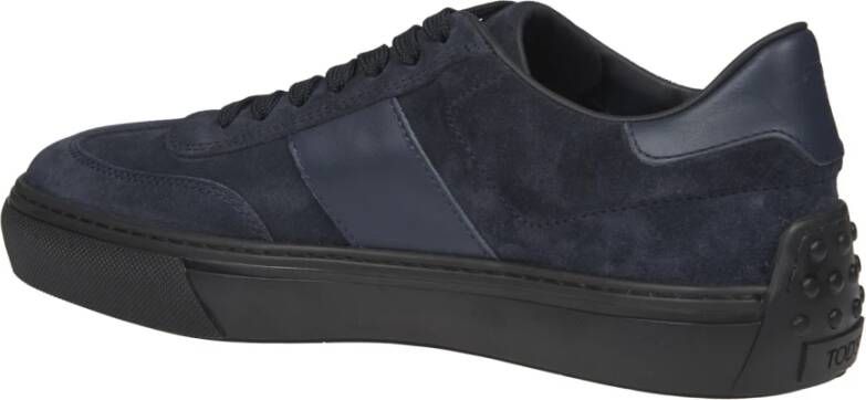 TOD'S Blauwe Sneakers Stijlvol en Blue Heren