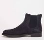 TOD'S Blauwe Suède Chelsea Boots met Elastiek Blue Heren - Thumbnail 3