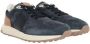 TOD'S Blauwe Suède Lage Sneakers Blue Heren - Thumbnail 2