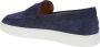 TOD'S Blauwe Suède Loafer met Iconisch Monogram Blue Heren - Thumbnail 3