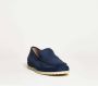 TOD'S Blauwe Suède Loafer Schoenen Blue Heren - Thumbnail 2