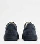 TOD'S Blauwe Suede Sneakers met Minimalistisch Design Blue Heren - Thumbnail 6