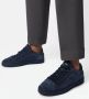 TOD'S Blauwe Suede Sneakers met Minimalistisch Design Blue Heren - Thumbnail 7