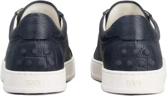 TOD'S Blauwe Vetersneakers Doos Blue Heren