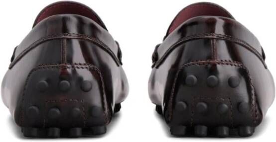 TOD'S Bordeaux Loafers Brown Dames