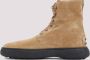 TOD'S Bronze Winter Gommino Boot Brown Heren - Thumbnail 2